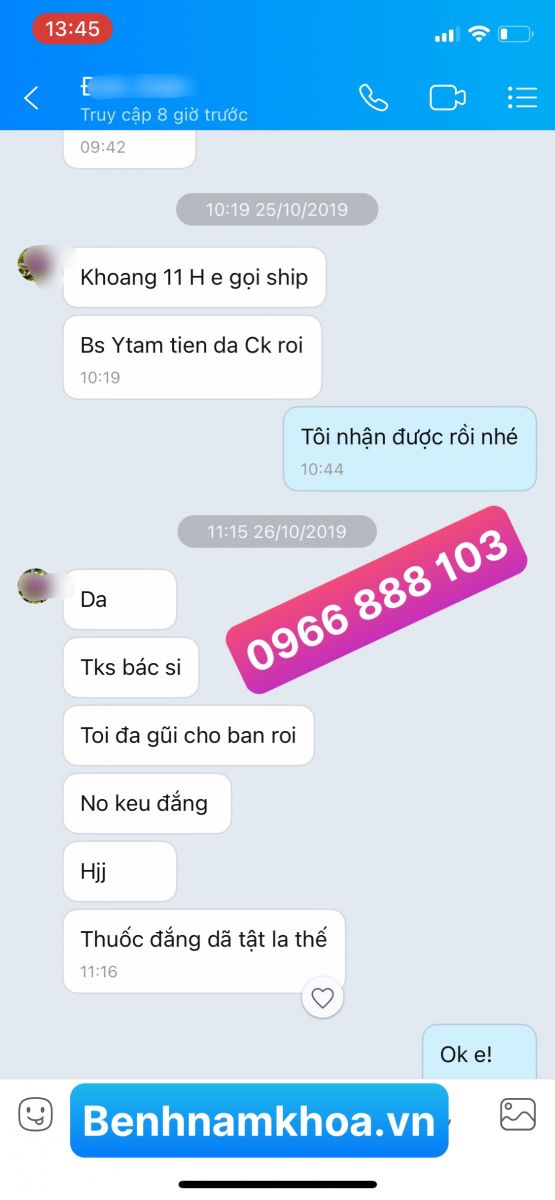 Phản hồi chữa bệnh lậu uy tín -29-15